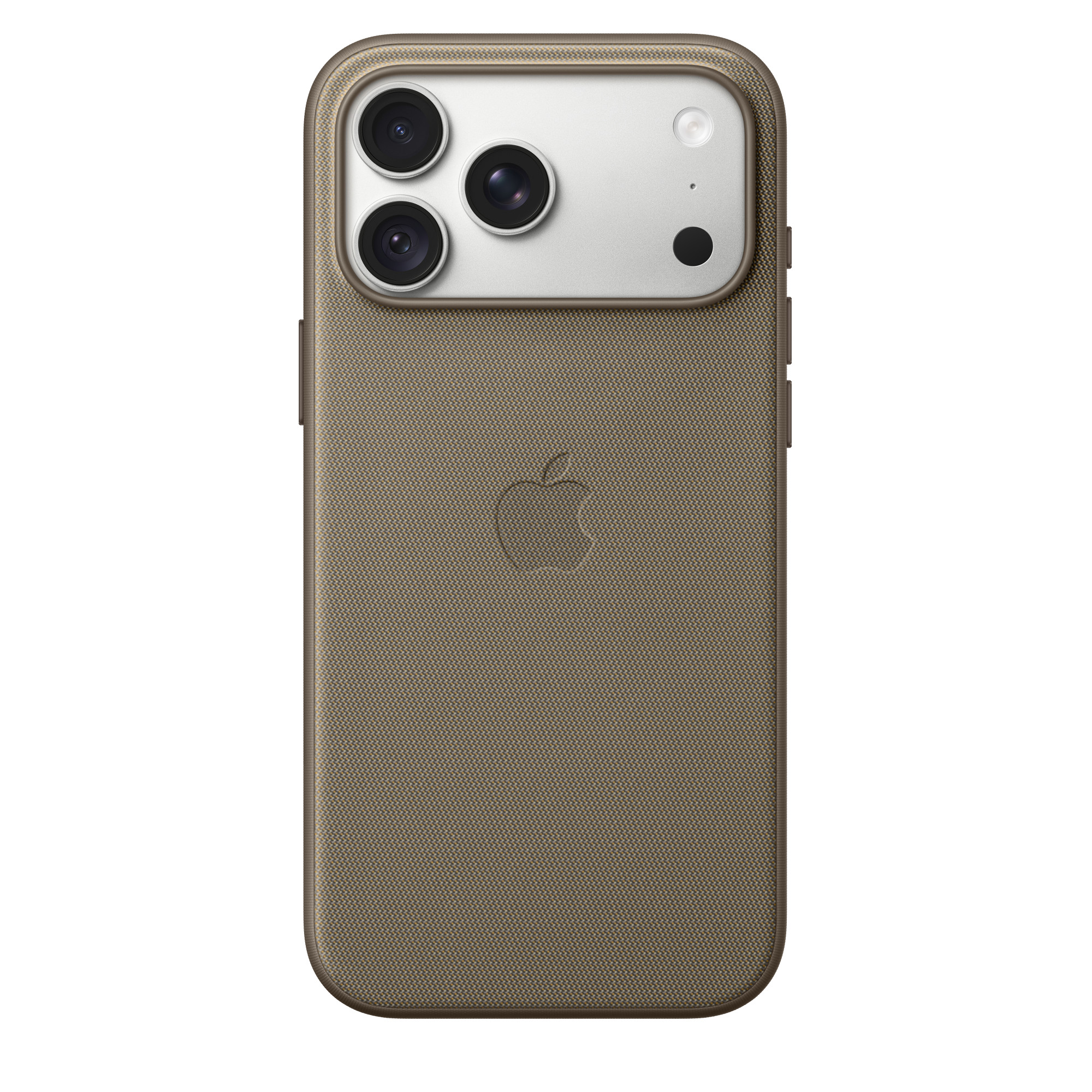 Чехол TechWoven для iPhone 18 Pro Max Серо-коричневый
