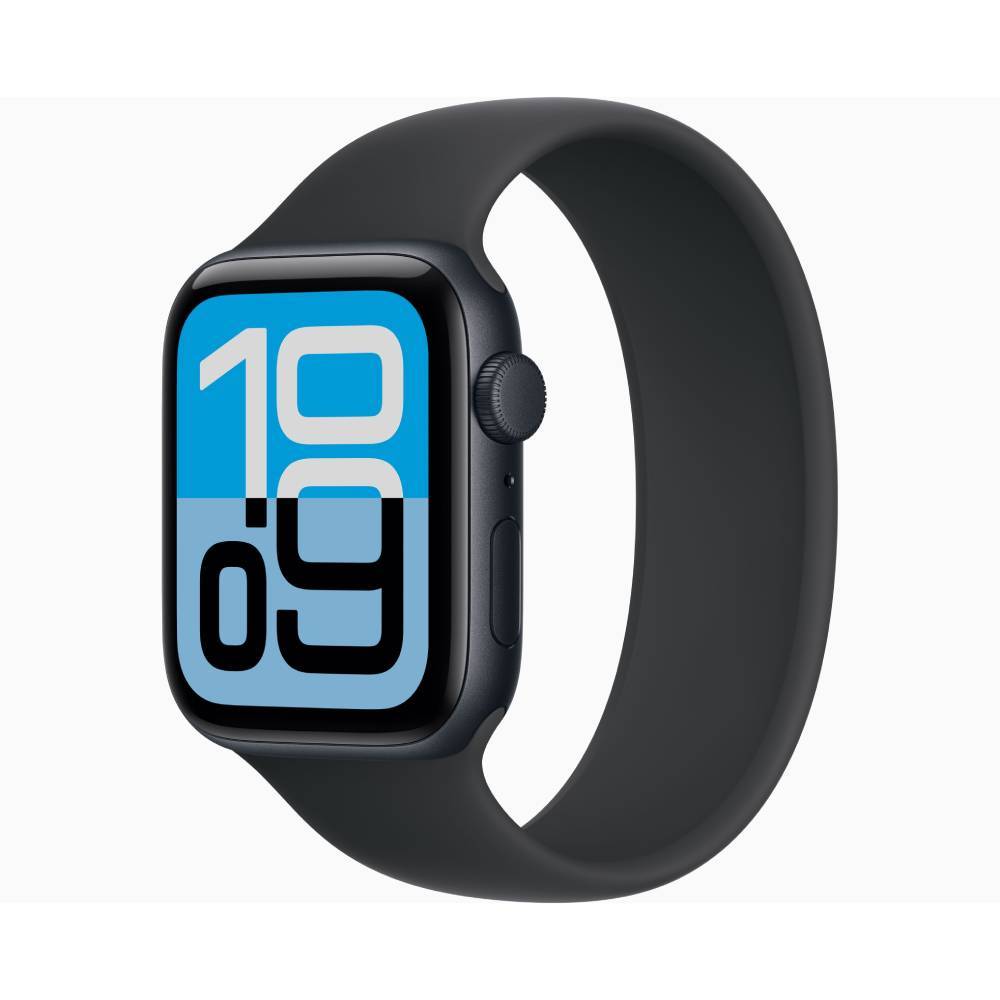 Apple Watch SE 3 GPS 40mm Midnight Aluminum Case with Midnight Sport Band S/M