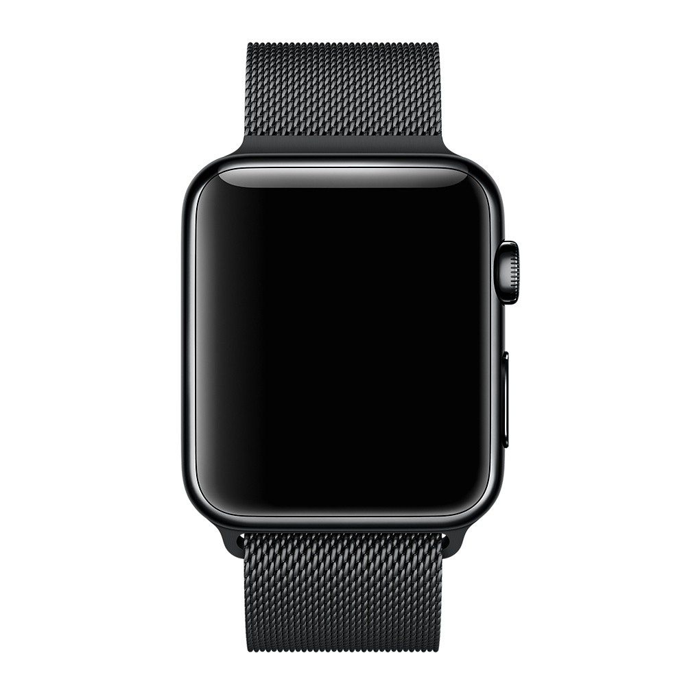 Ремешок Milanese Loop для Apple Watch 42/44mm черный