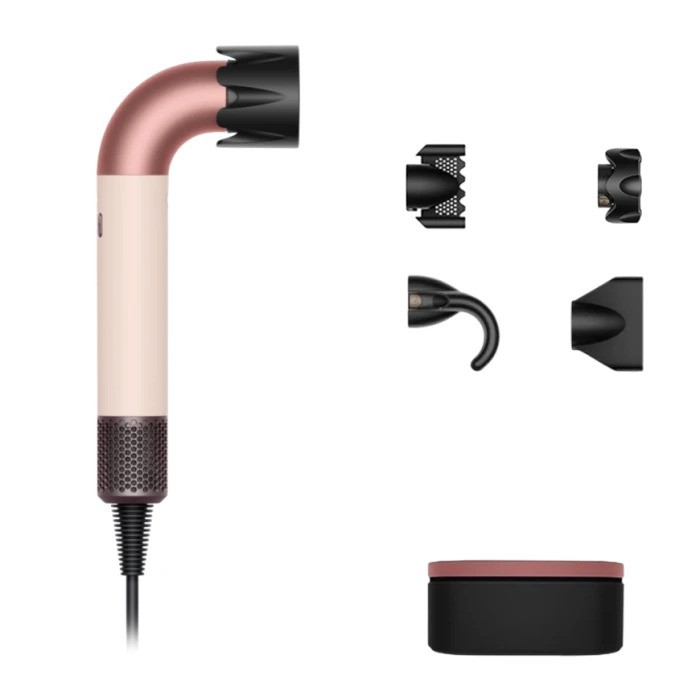 Фен Dyson Supersonic R Pro HD17 Straight+Wavy Ceramic Pink/Rose Gold