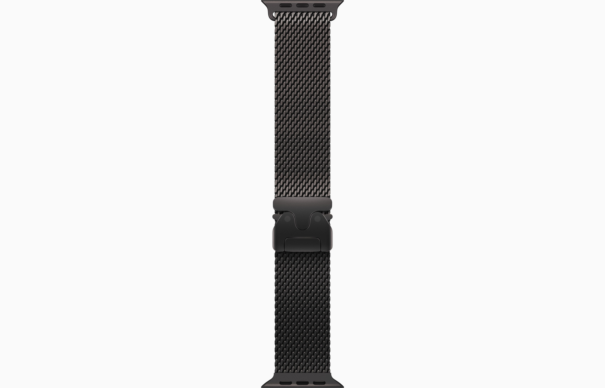 Apple Watch Ultra 3 Black Titanium Case with Titanium Milanese Loop Black S